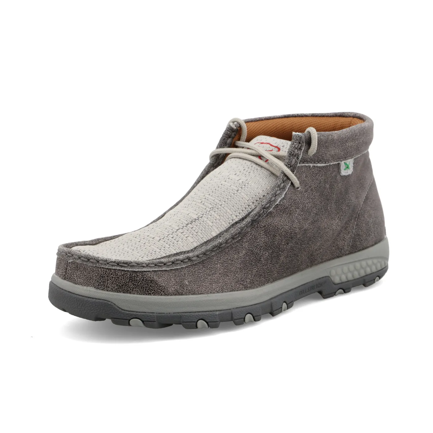 Men’s Twisted X Chukka Driving Moc – Grey & Light Grey MXC0005