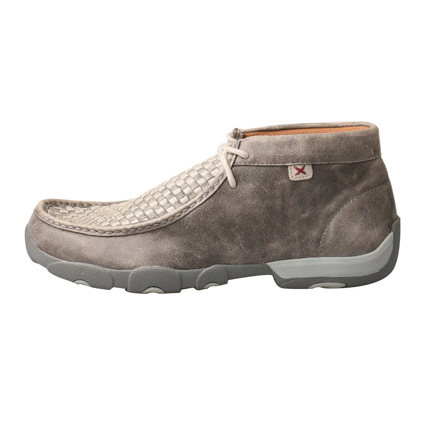 Men’s Twisted X Chukka Driving Moc – Woven Grey & Grey MDM0073