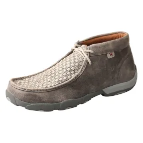 Men’s Twisted X Chukka Driving Moc – Woven Grey & Grey MDM0073