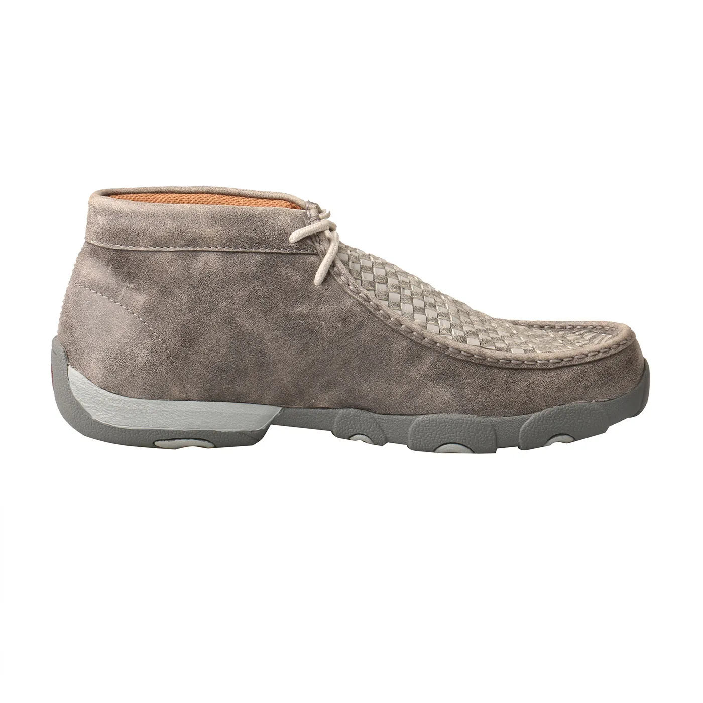 Men’s Twisted X Chukka Driving Moc – Woven Grey & Grey MDM0073