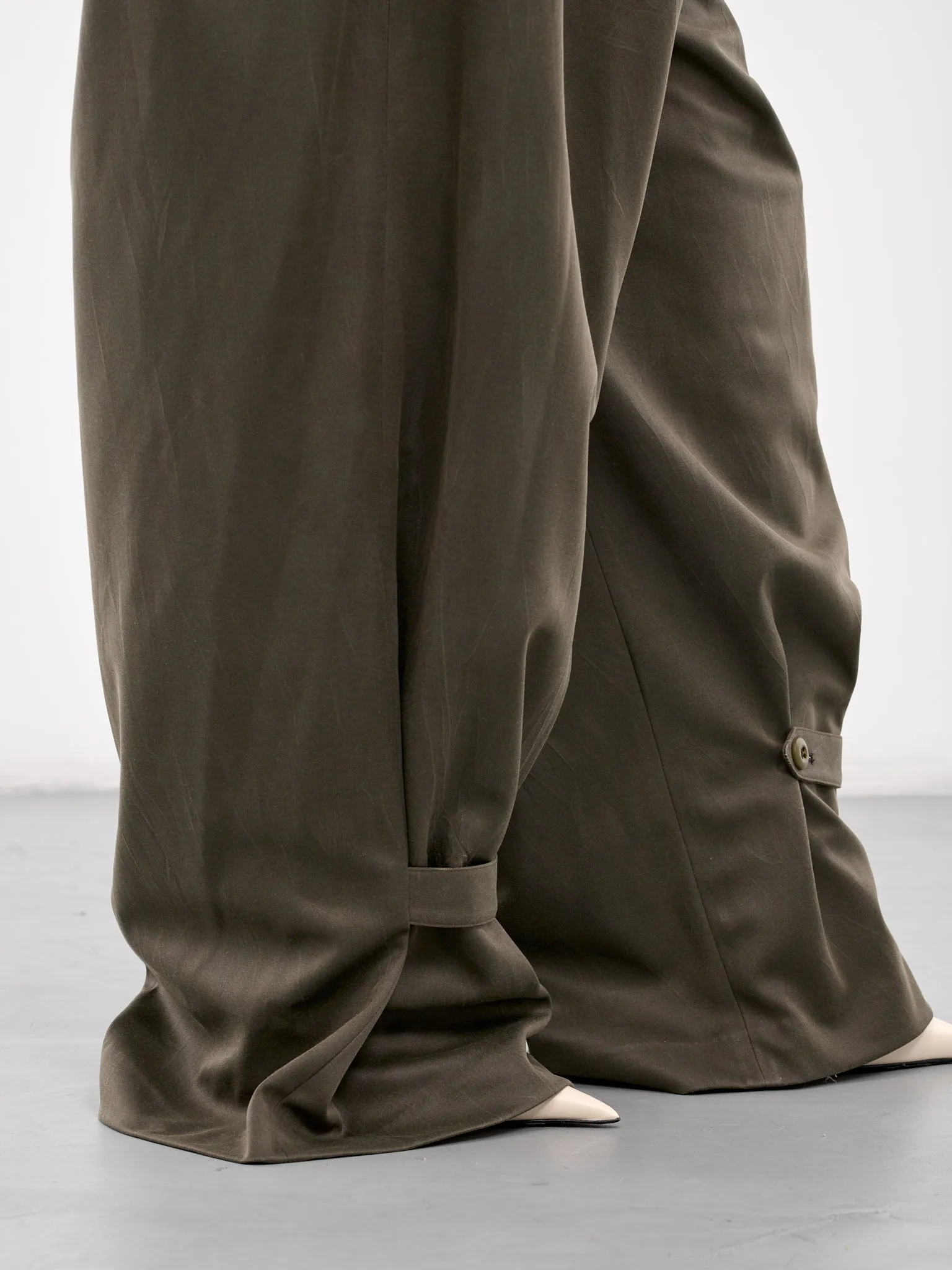 Mismatch Trousers (EV008YR002-ALGAE)