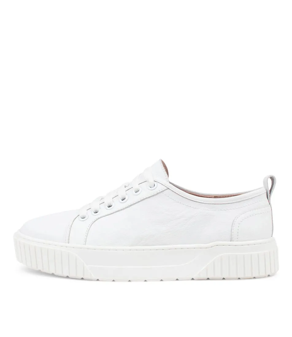 MOLLINI Jinga White Leather Sneakers