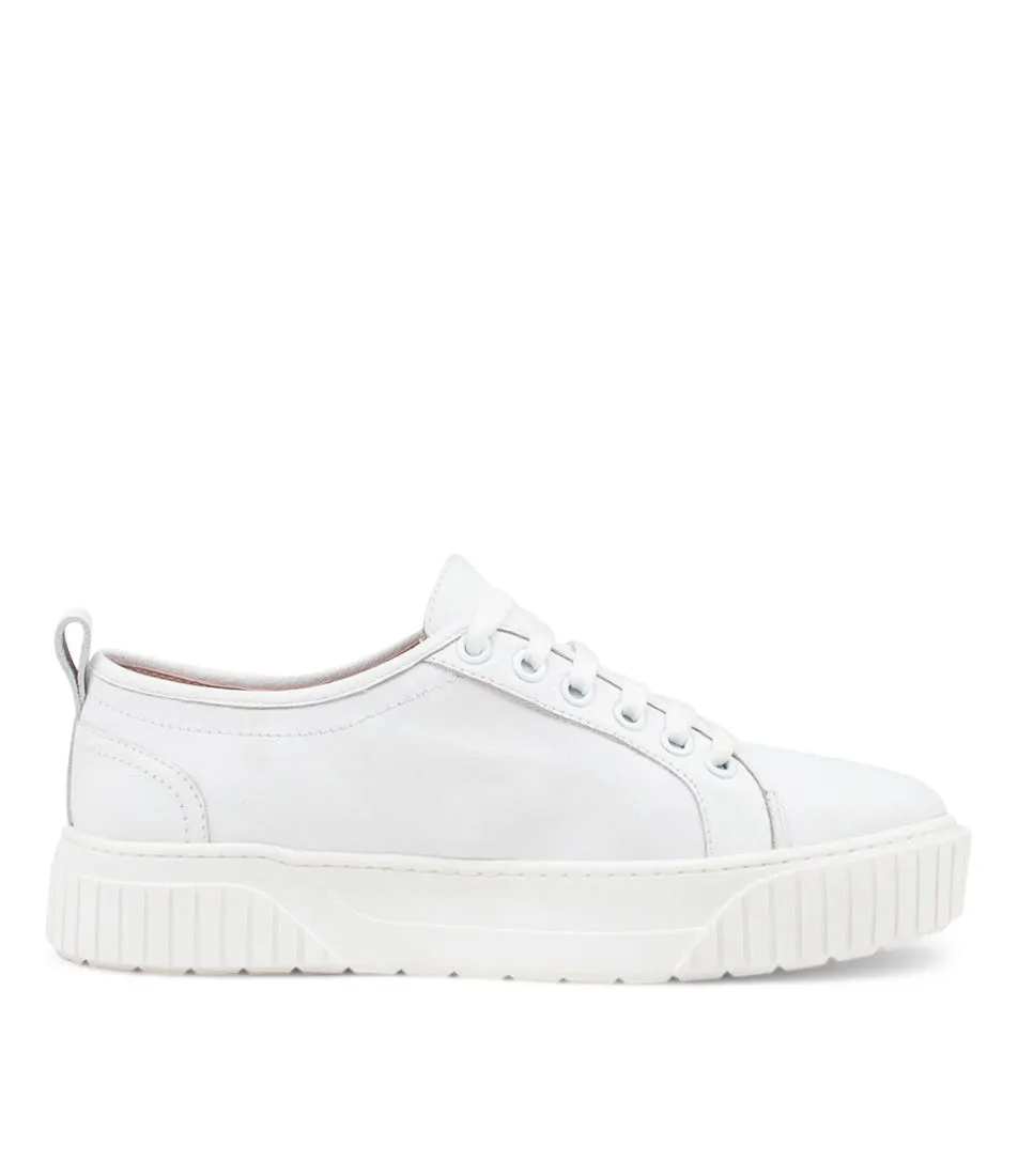 MOLLINI Jinga White Leather Sneakers