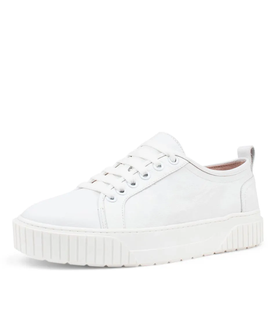 MOLLINI Jinga White Leather Sneakers