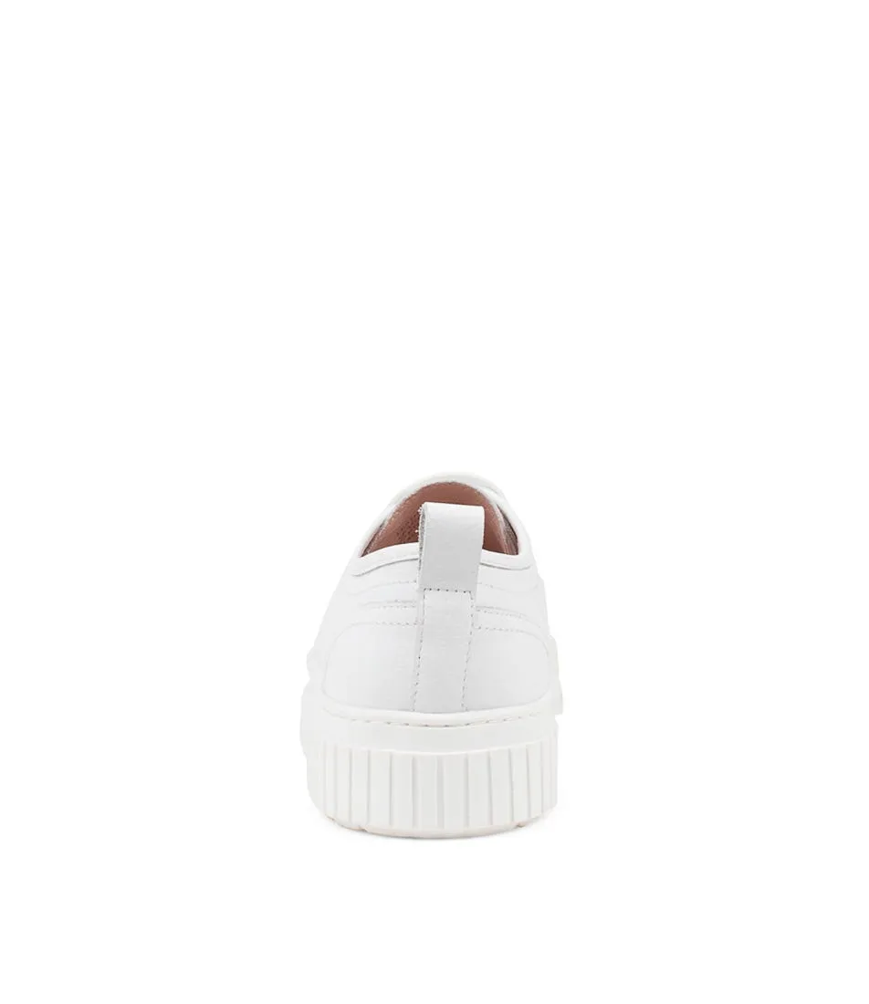 MOLLINI Jinga White Leather Sneakers