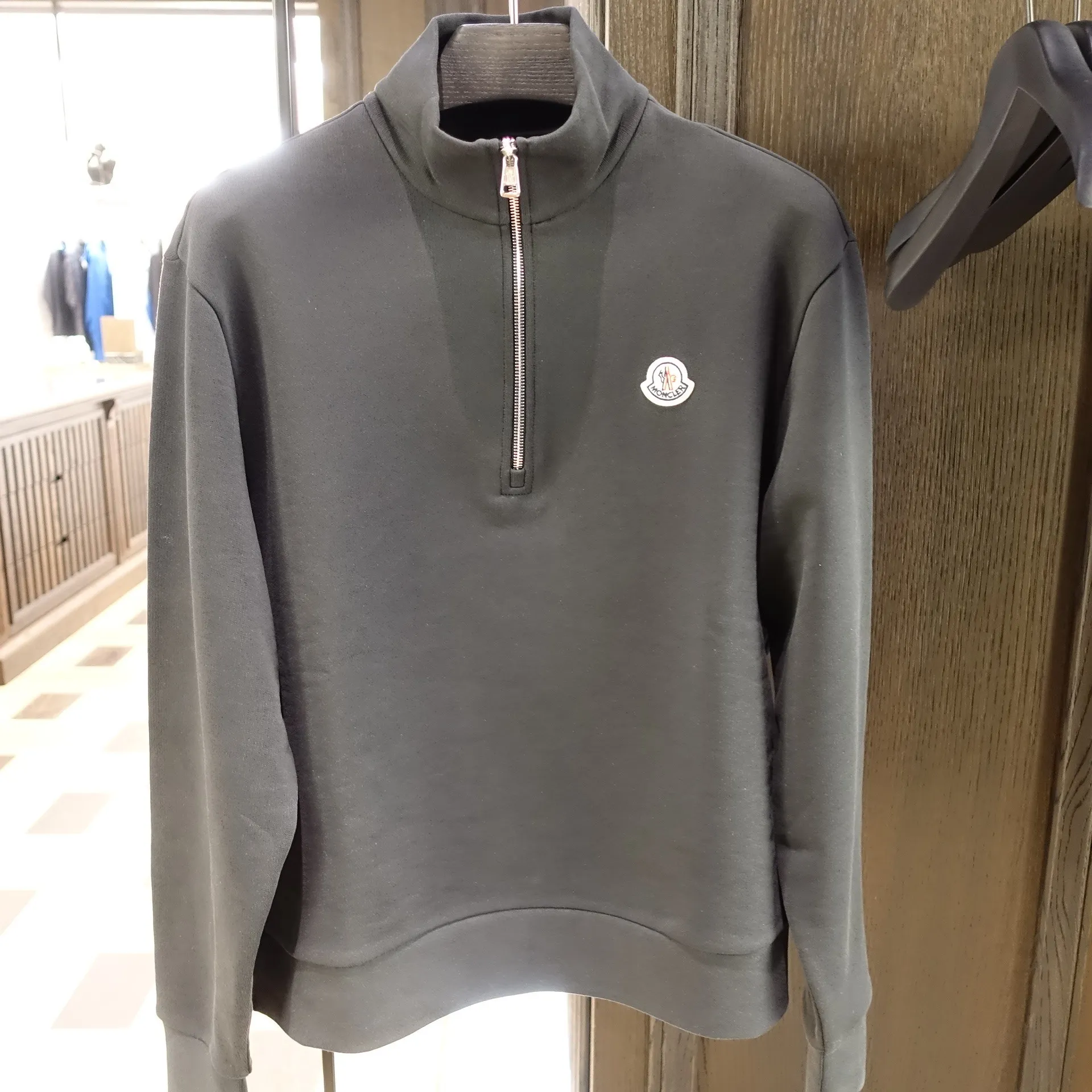 MONCLER Zip Hooded Sweatshirt