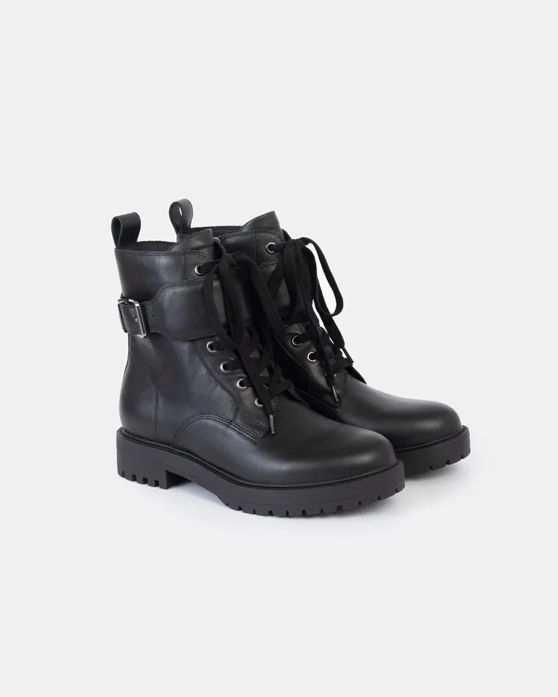 Morgan Combat Boots with Guard