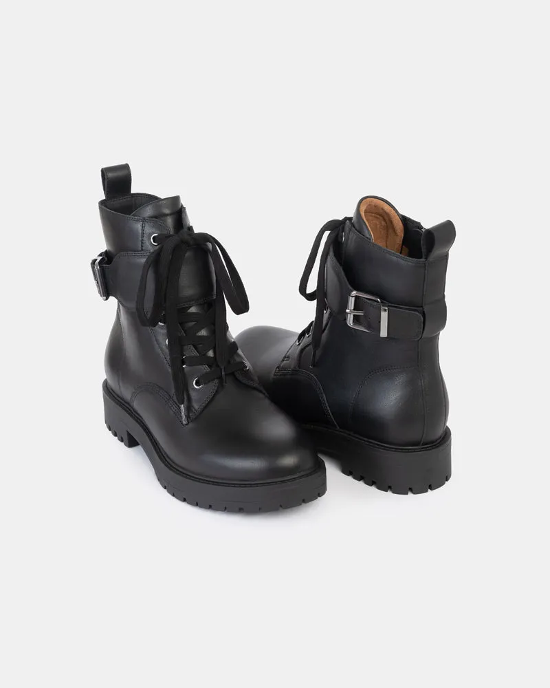 Morgan Combat Boots with Guard