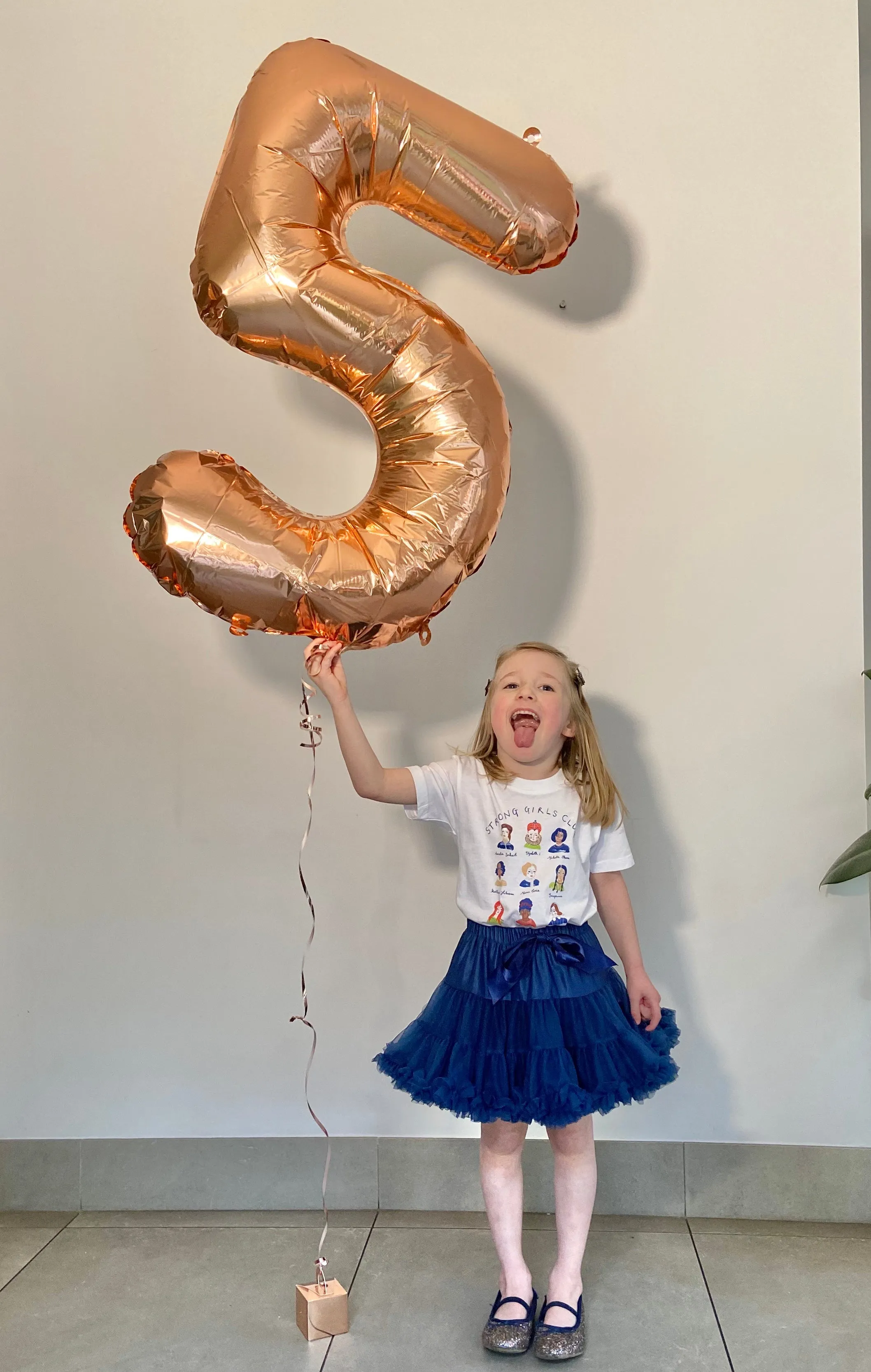 Navy Blue Tutu for Little Sister