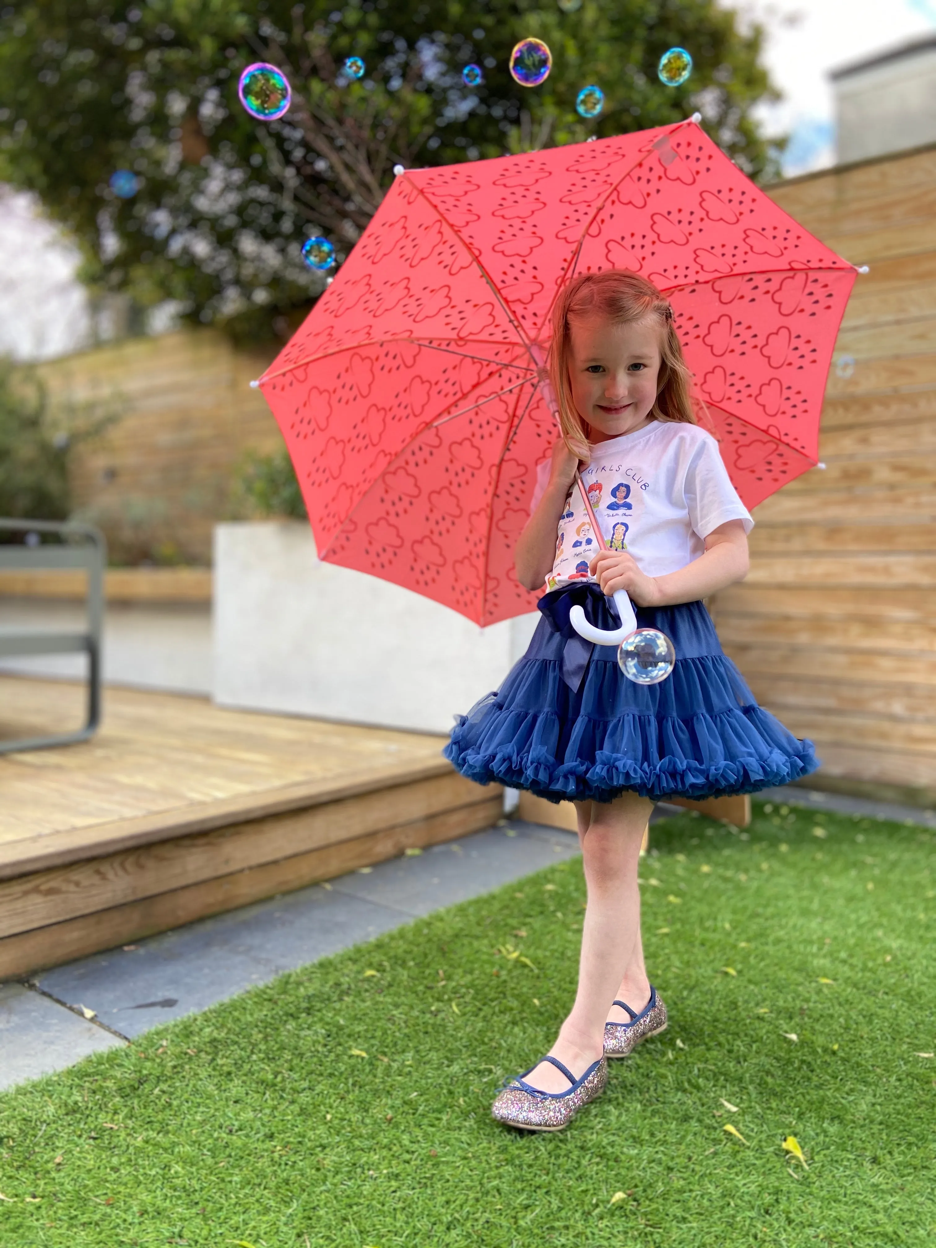 Navy Blue Tutu for Little Sister