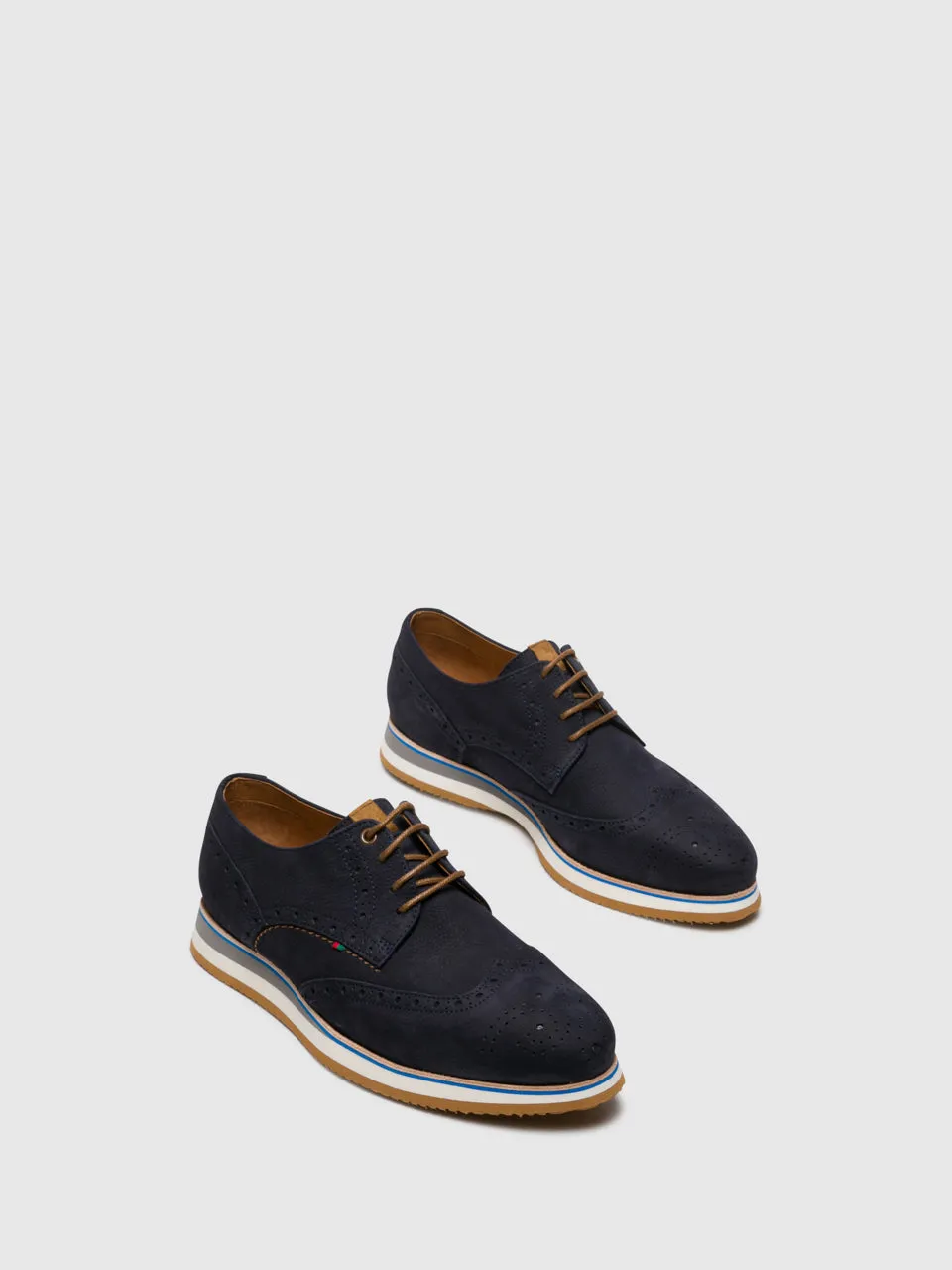 Navy Oxford Shoes