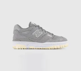 New Balance BB550 Slate Grey White Size 7 UK