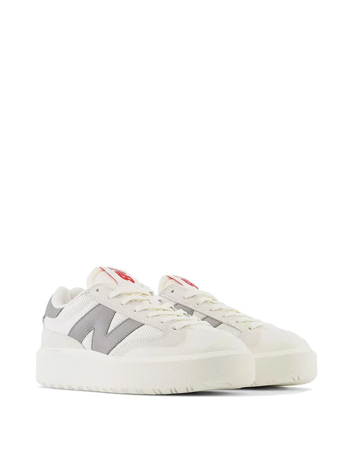 New Balance CT302 Sea Salt Shadow Grey Team Red Trainers