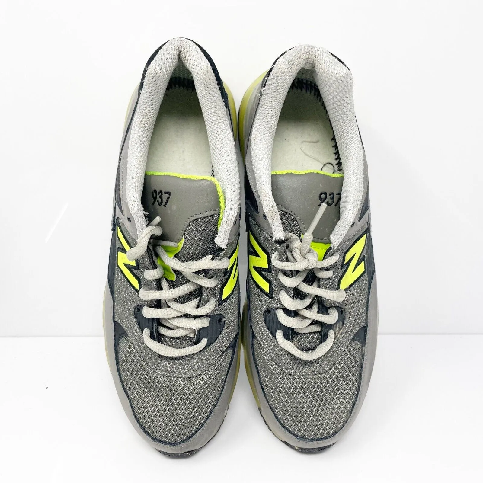 New Balance Mens 937 ML937GBG Gray Running Shoes Sneakers Size 6 D