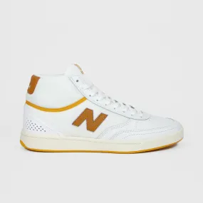 New Balance Numeric - 440 Hi Shoes - White / Yellow