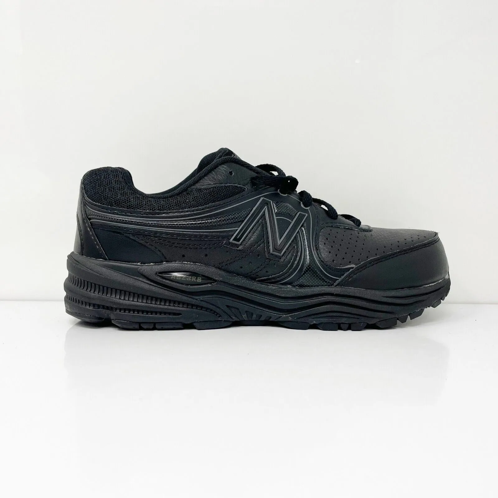 New Balance Womens 840 WW840BK Black Running Shoes Sneakers Size 7 D