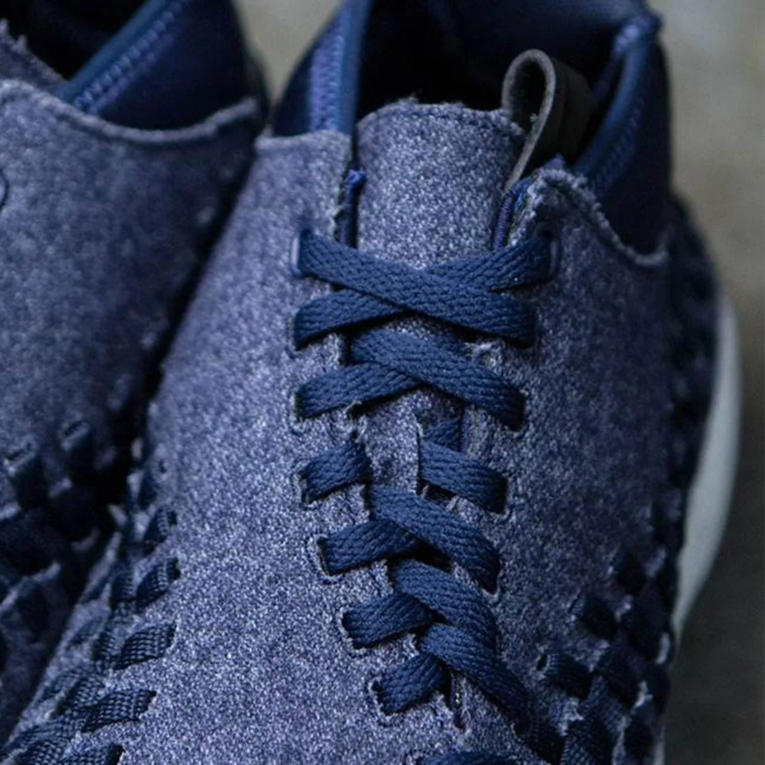 Nike Men Air Footscape Woven Chukka Se (obsidian / black-sail-black)