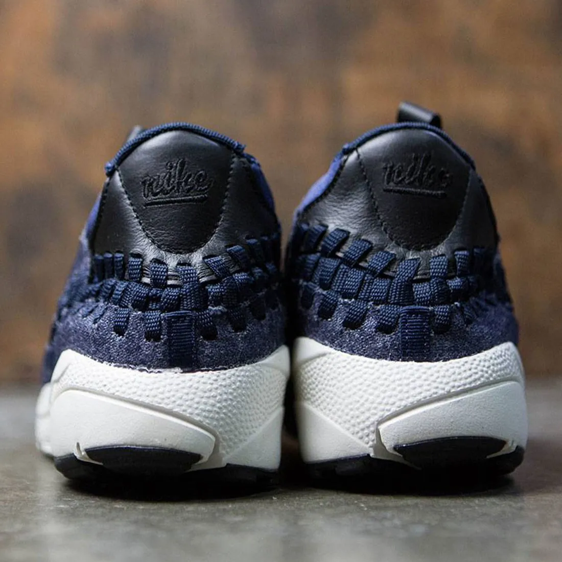 Nike Men Air Footscape Woven Chukka Se (obsidian / black-sail-black)