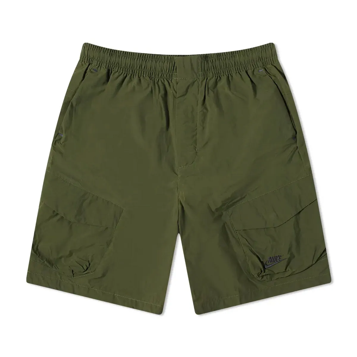 Nike Men's Sportswear Tech Essentials Woven Unlined Utility Shorts Rough Green