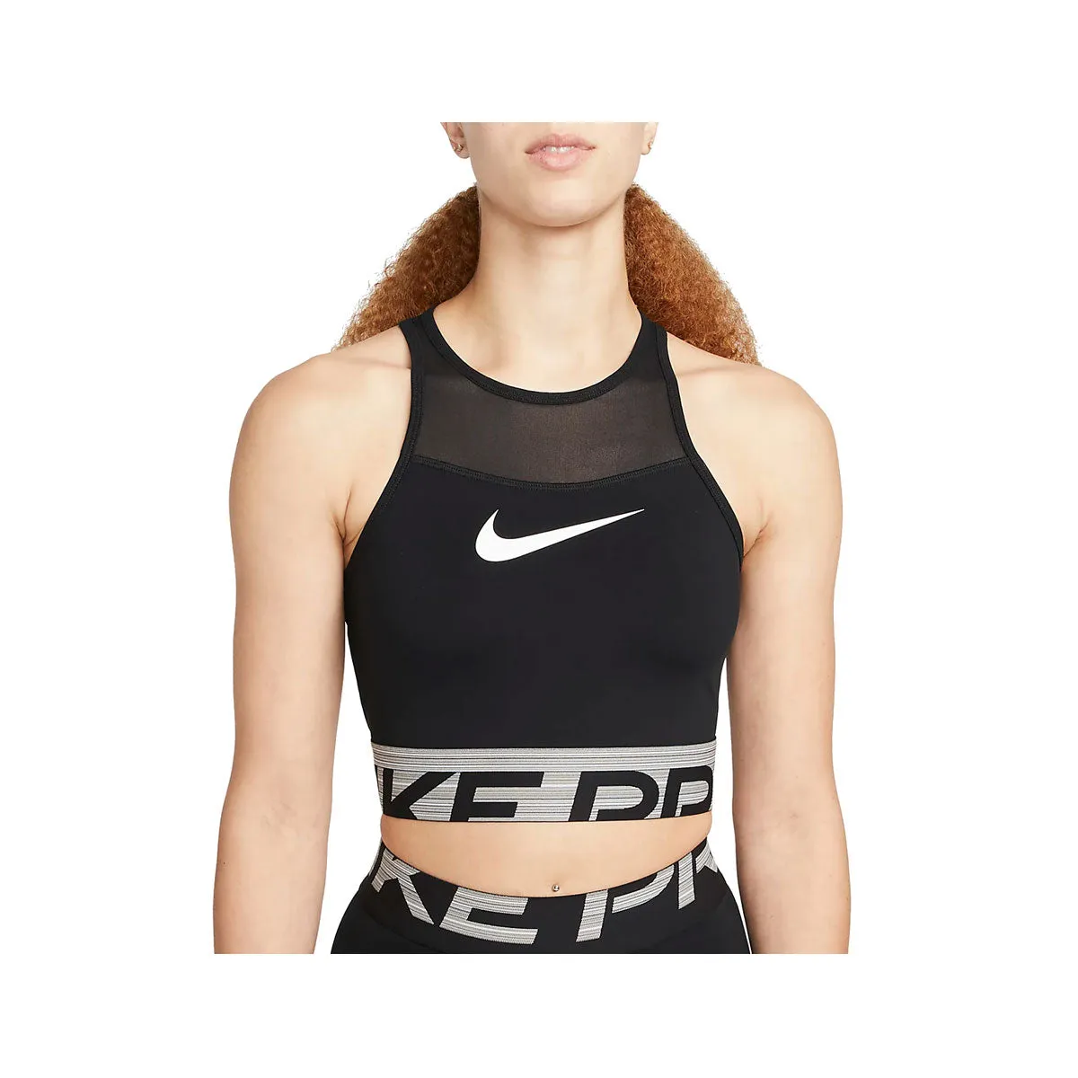 Nike Women's Pro Dri-FIT Graphic Cropped Top