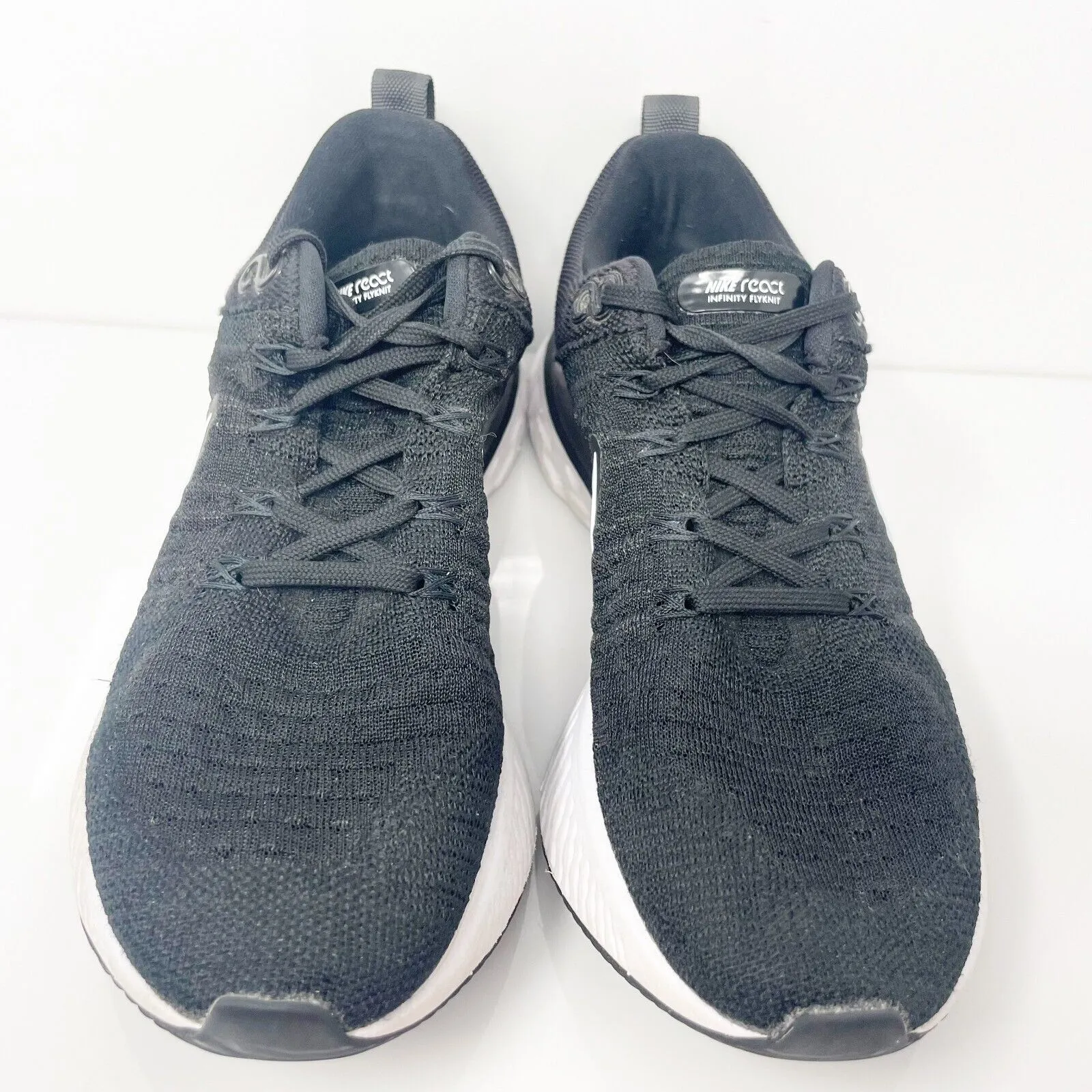 Nike Womens React Infinity Run Fk 2 CT2423-002 Black Running Shoes Sneakers 6.5