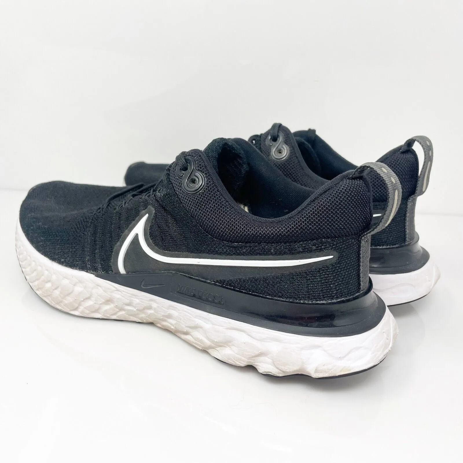 Nike Womens React Infinity Run Fk 2 CT2423-002 Black Running Shoes Sneakers 6.5