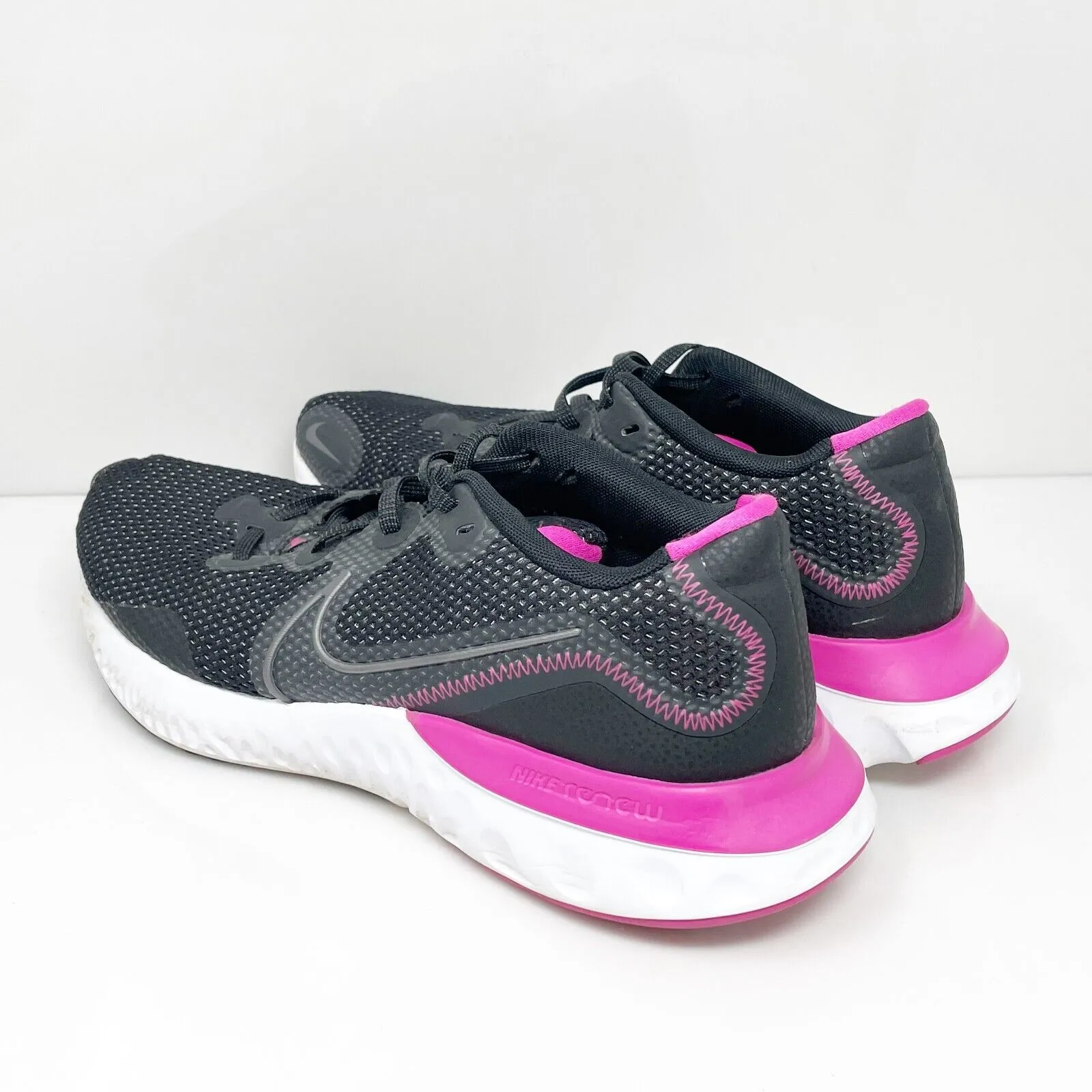 Nike Womens Renew Run CK6360-004 Black Running Shoes Sneakers Size 11