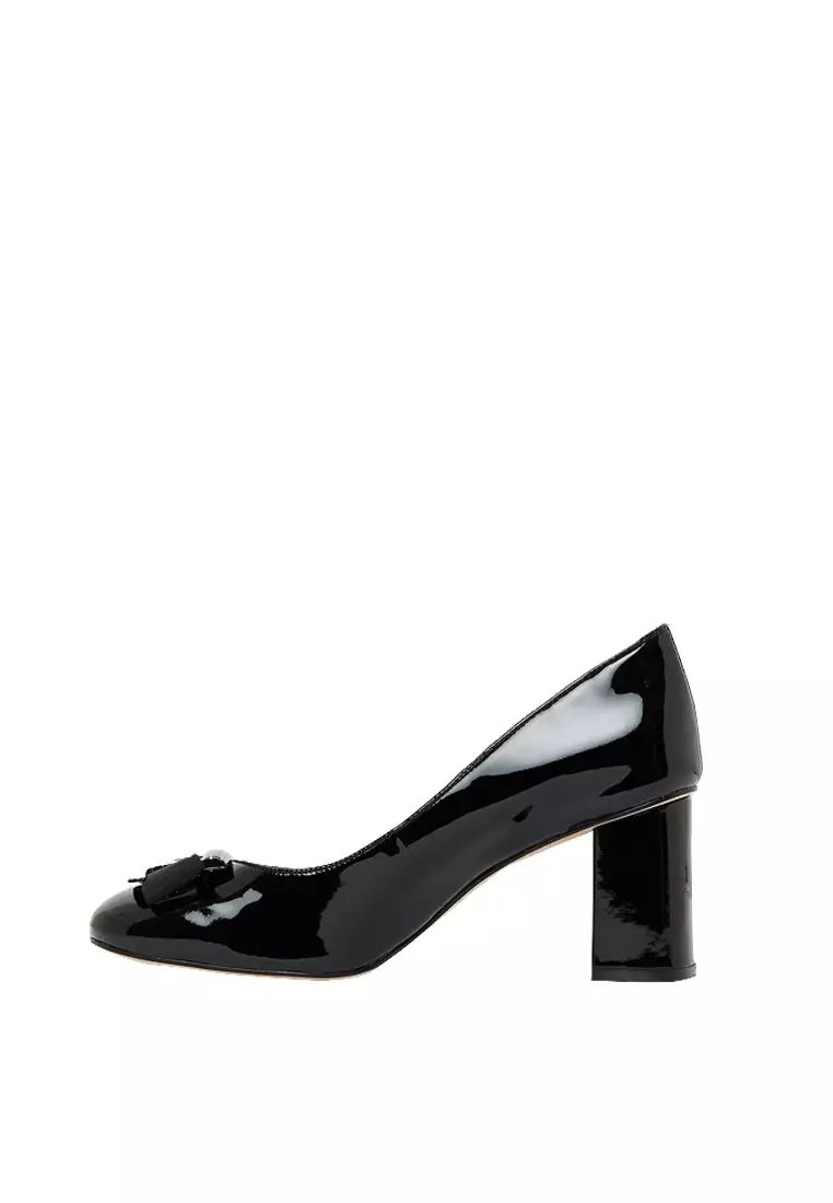 Nina Armando Como Patent Leather Mid Heels