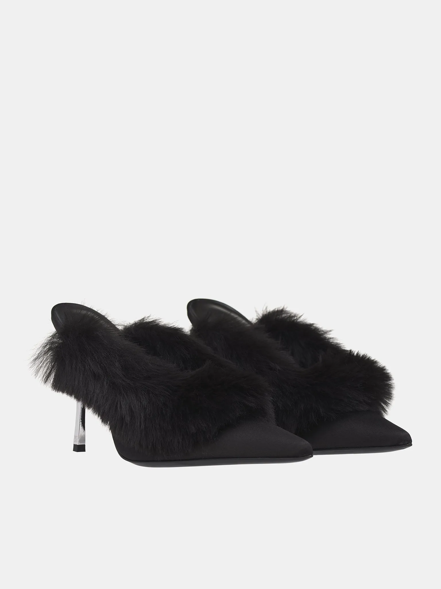 Obcasy Mules (513924-BLACK)