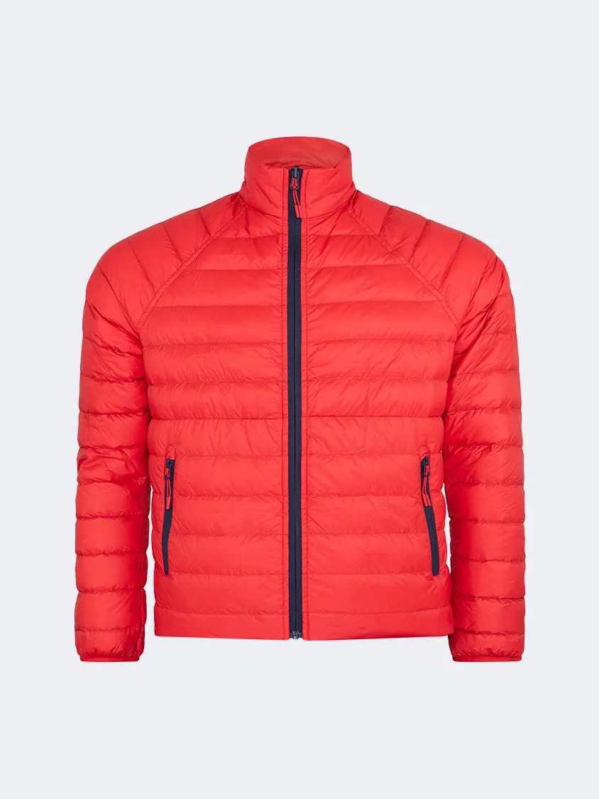 Oil And Gaz Reversible Down Men Lifestyle Jacket Red/Navy