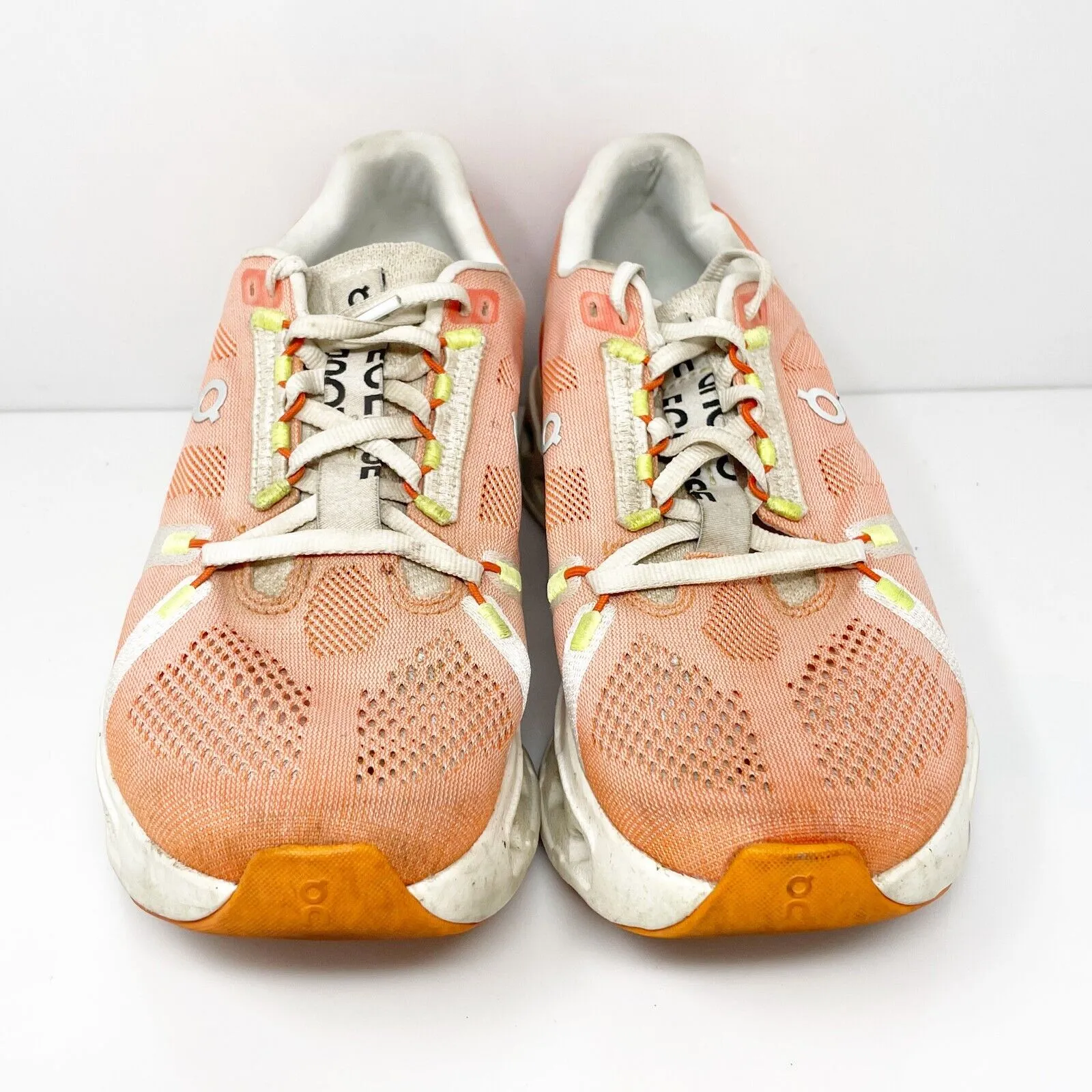 On Womens Cloudeclipse Orange Running Shoes Sneakers Size 10