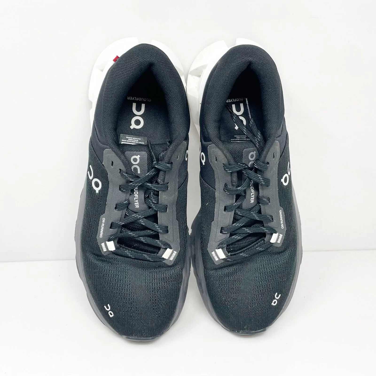 On Womens Cloudflyer 5 Black Running Shoes Sneakers Size 9.5