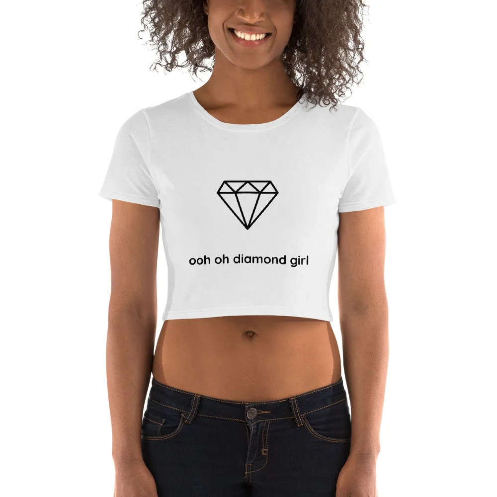 Ooh Oh Diamond Girl CROP T