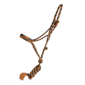 Orange Showman Braided Mule Tape Halter