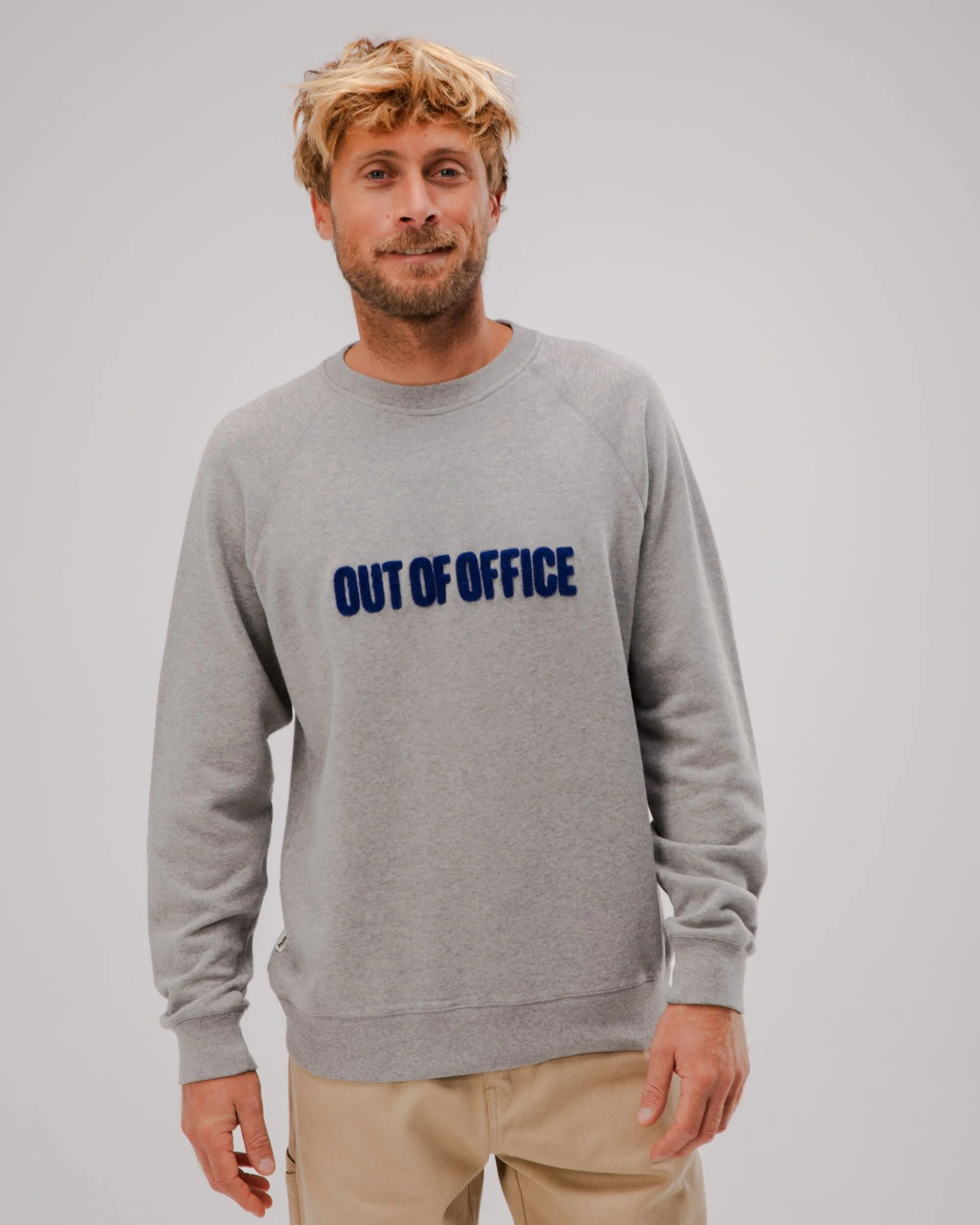 Out of Office Sweatshirt Grey Melange