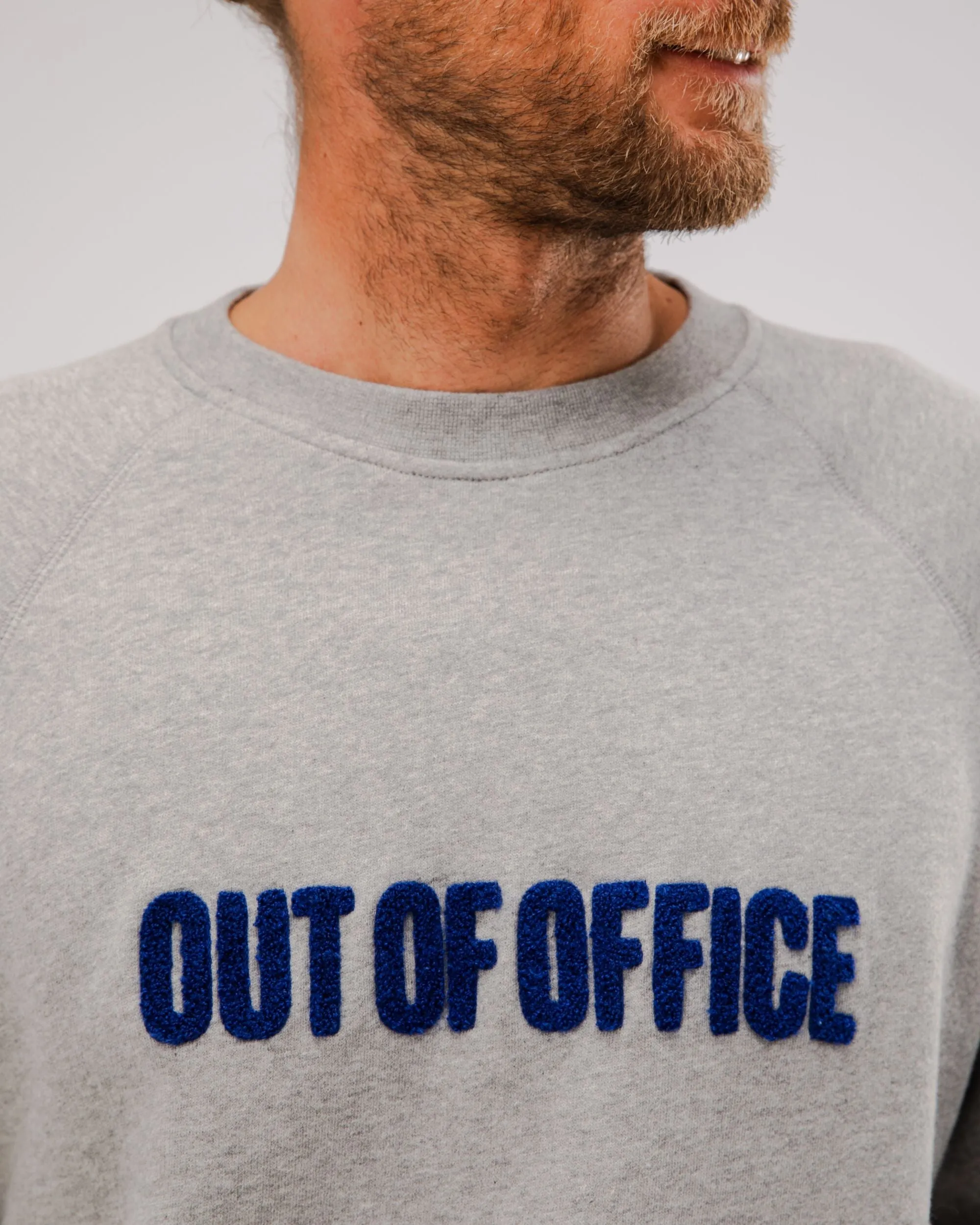 Out of Office Sweatshirt Grey Melange