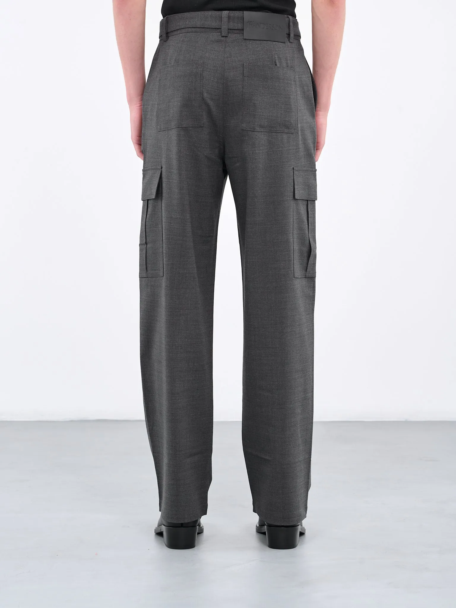 Padlock Cargo Trousers (TR0296-PG1328-929-GREY)