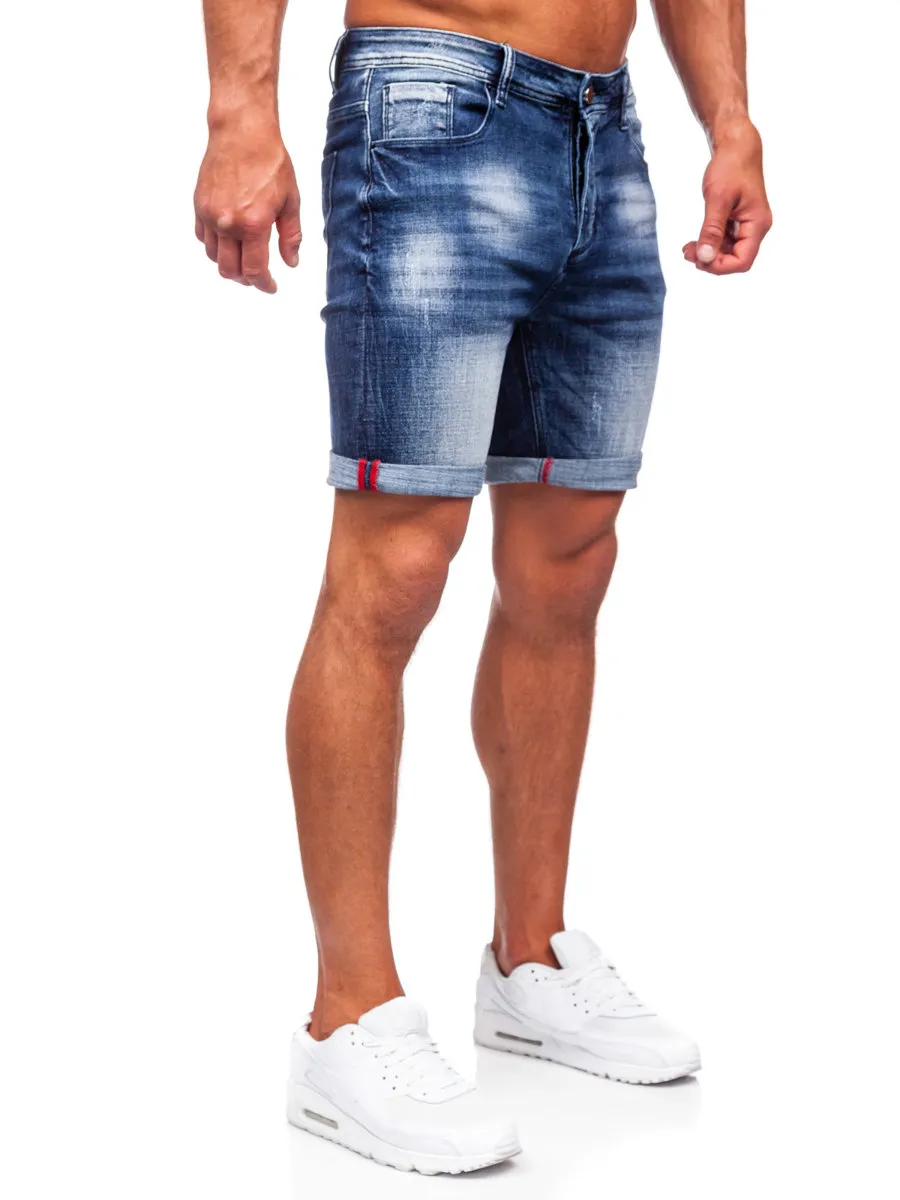 Bolf MP0261B Men's Blue Denim Shorts