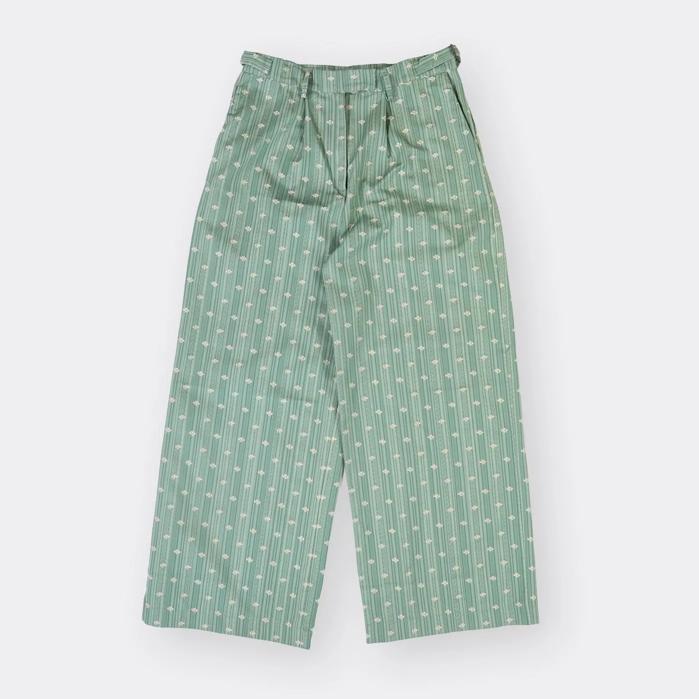 Pietá Green Tailored Trousers