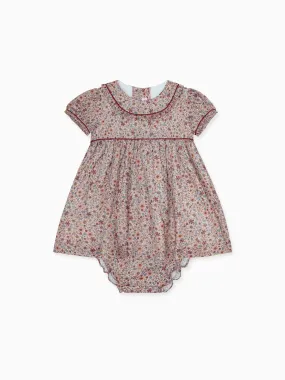 Pink Floral Casilda Baby Girl Set