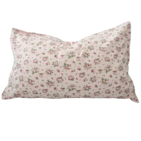 Pink Posy Pillowcase (set of two)