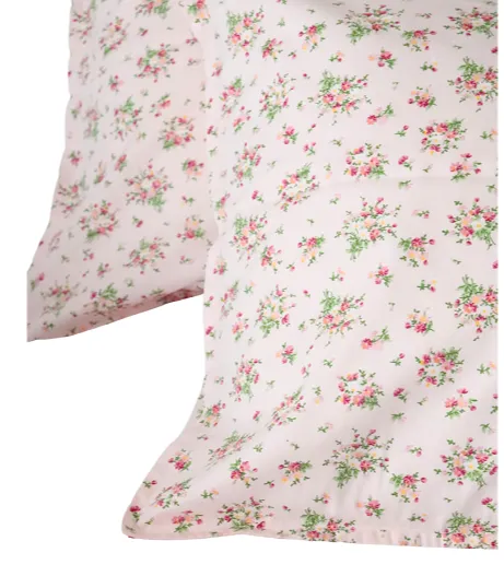 Pink Posy Pillowcase (set of two)