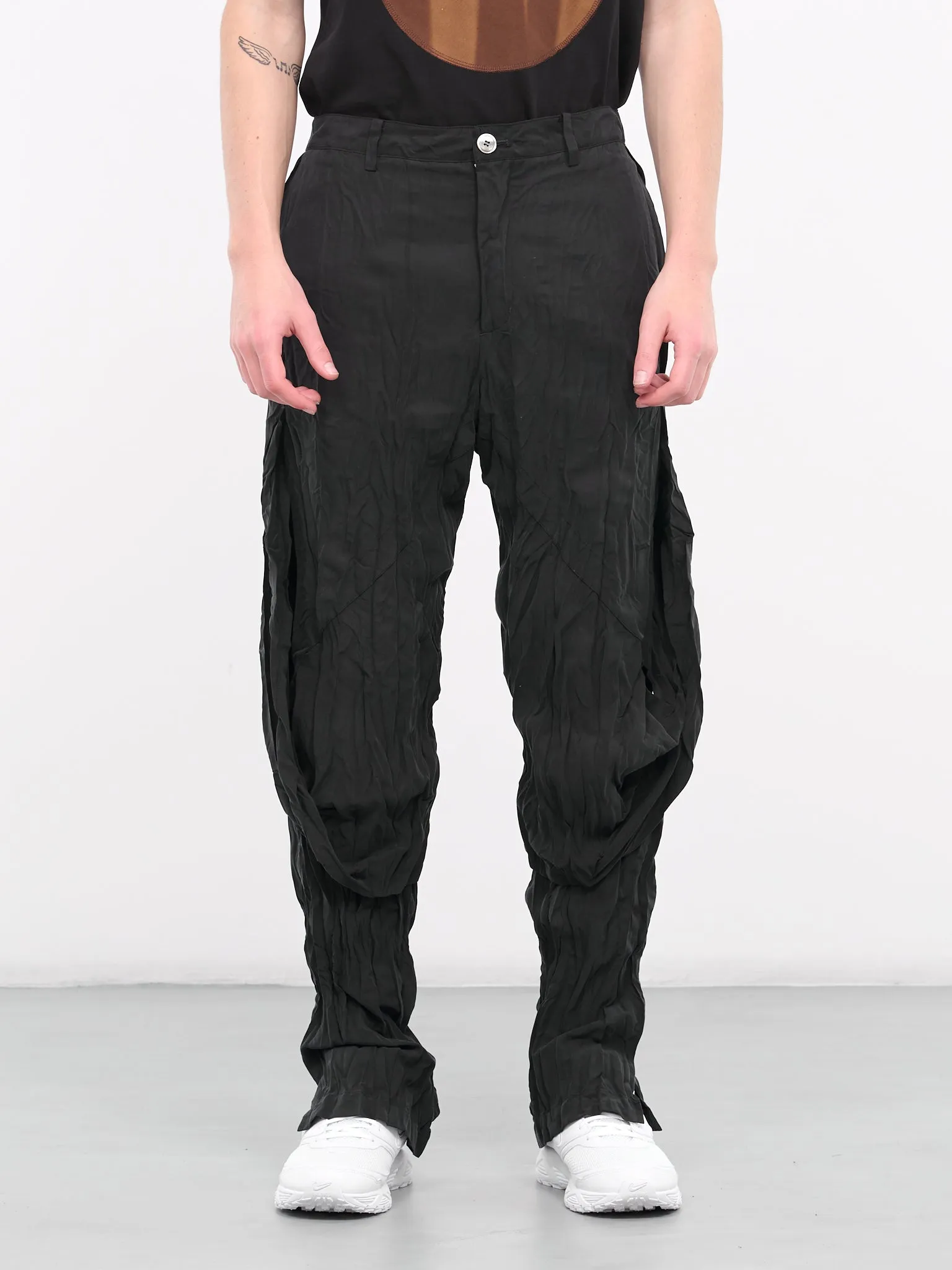 Pleated Trousers (PA15-BLACK)