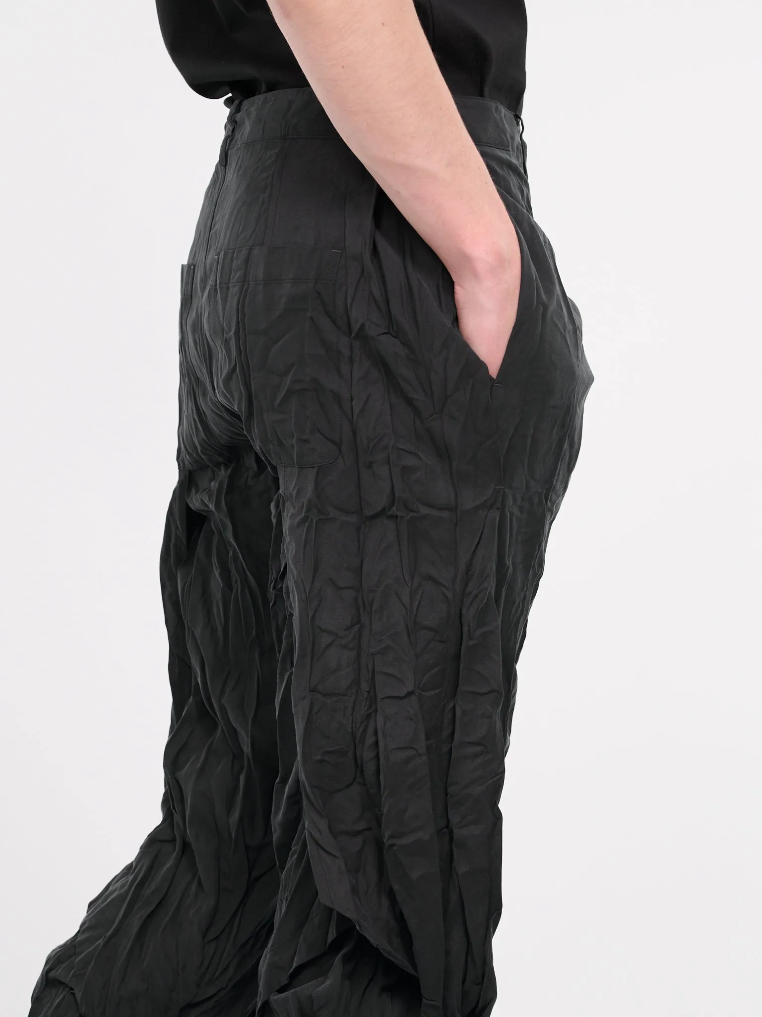 Pleated Trousers (PA15-BLACK)