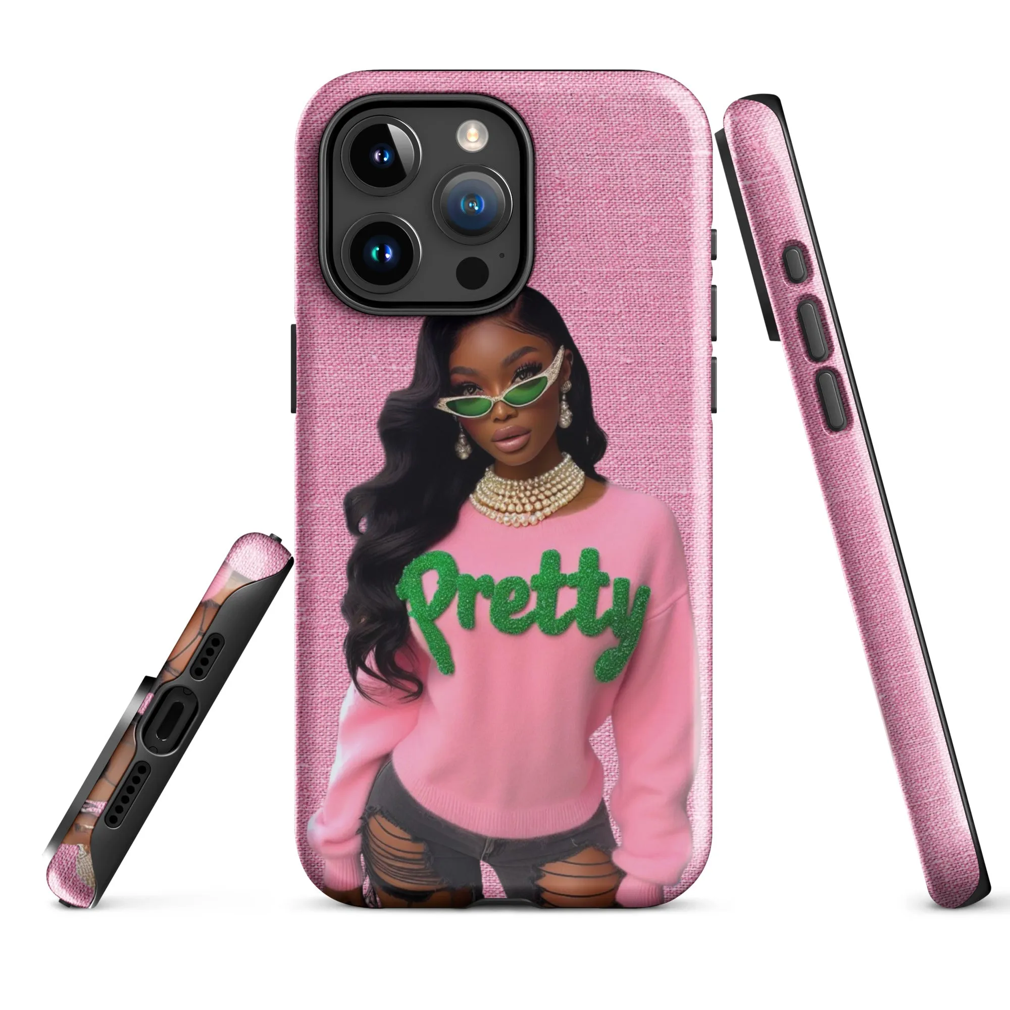 Pretty Girl iPhone Case