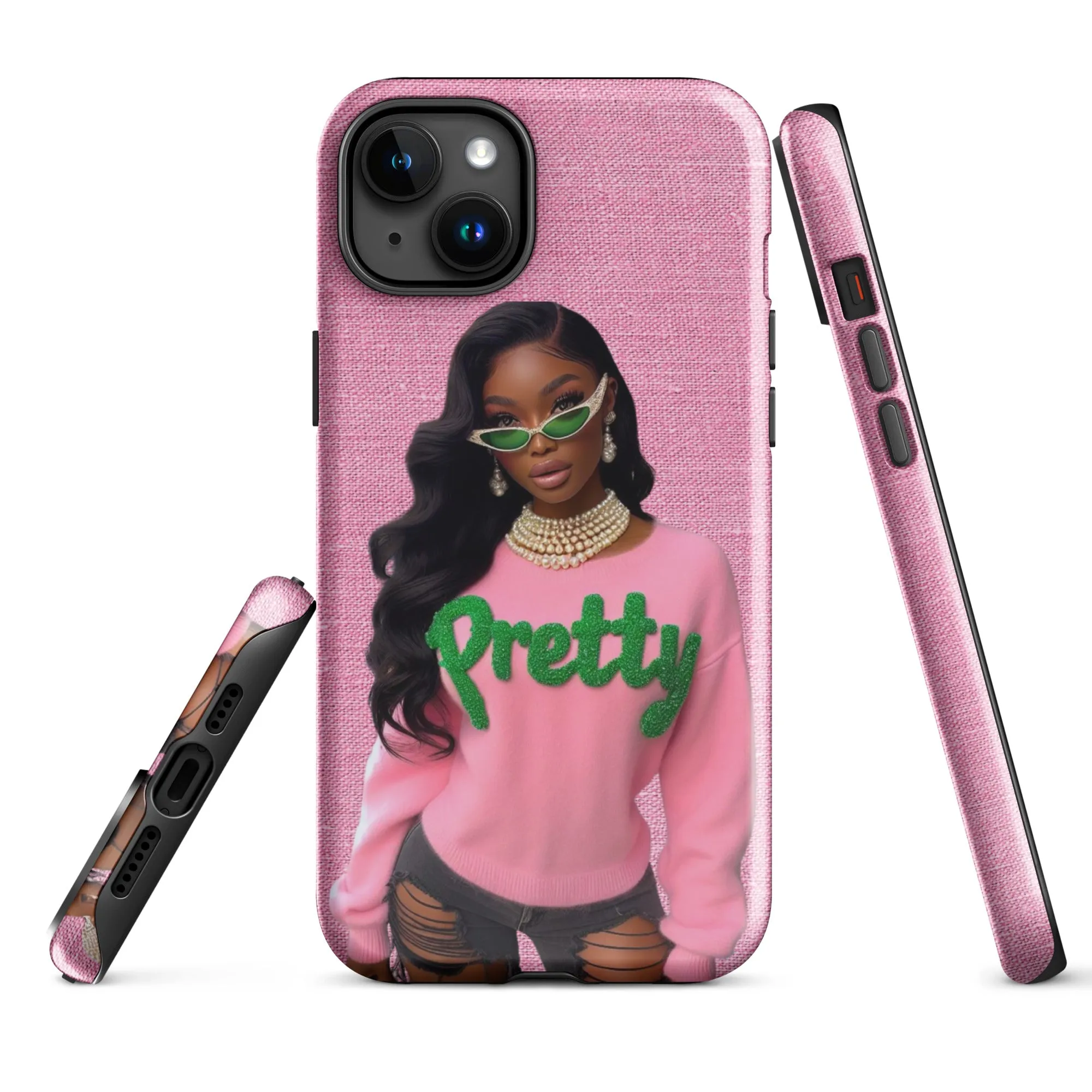 Pretty Girl iPhone Case