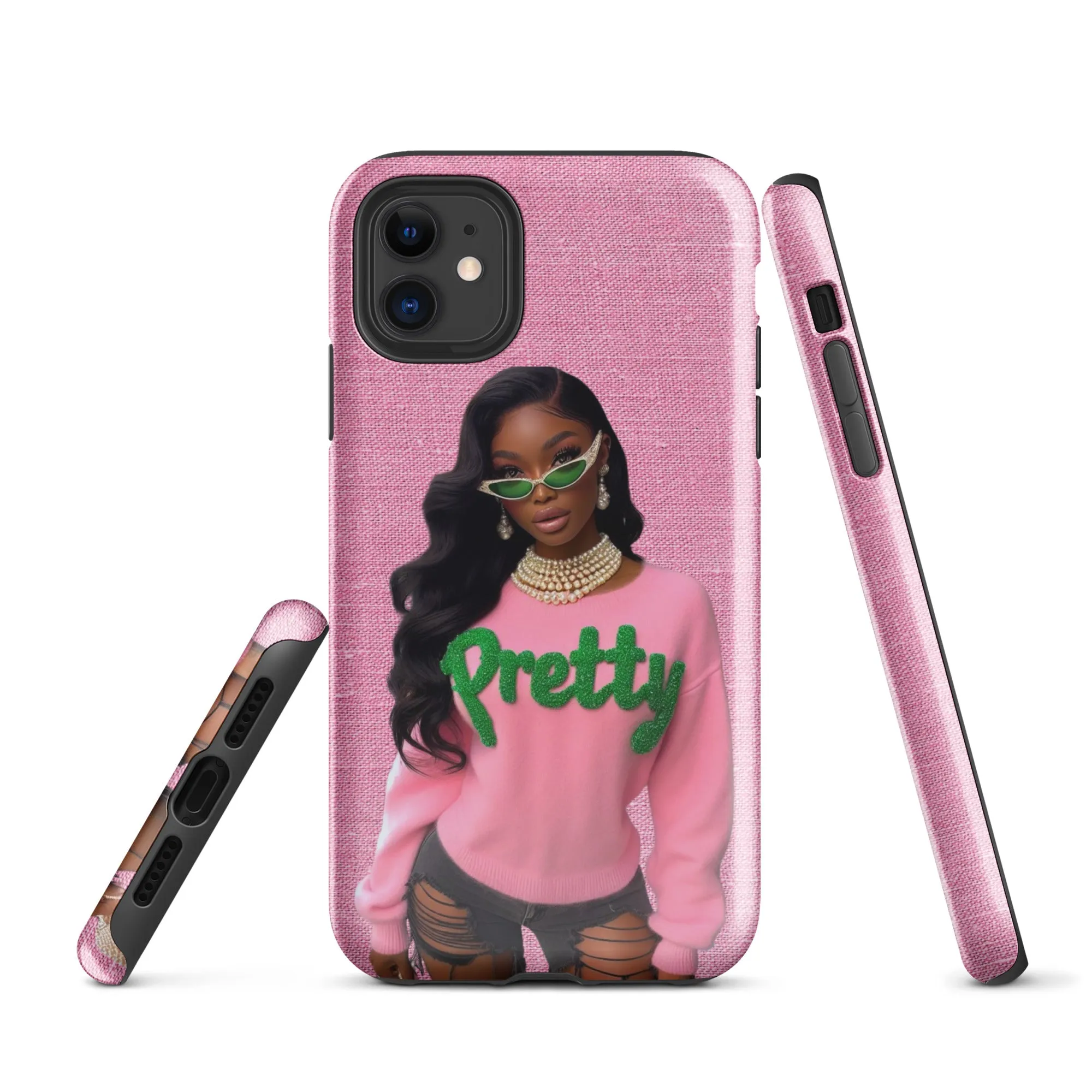 Pretty Girl iPhone Case