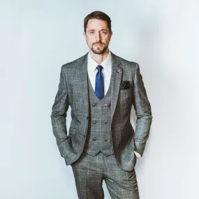 Prince of Wales Grey Check Jacket