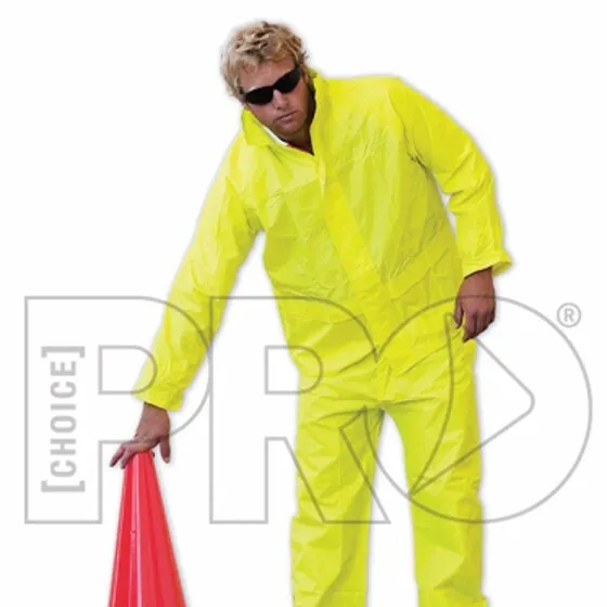 ProChoice Rain Set Poly/Nylon Fluorescent Yellow S