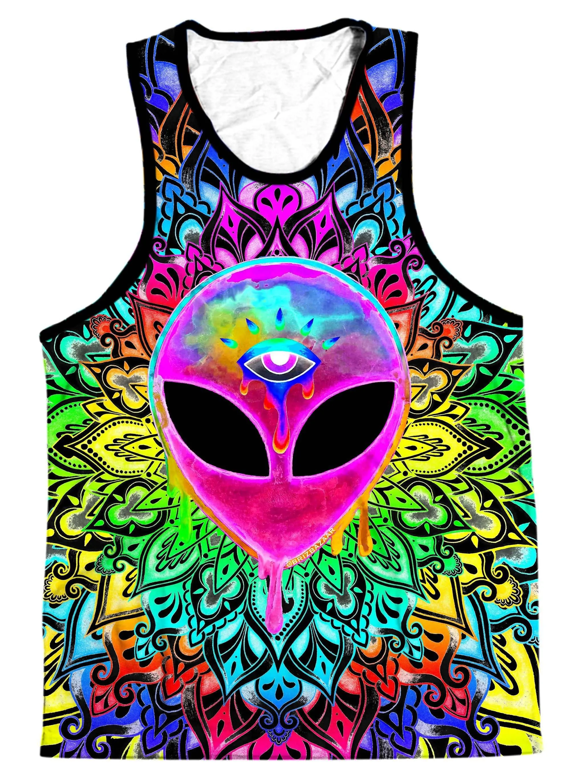 Psy Alien Pink Men's Tank